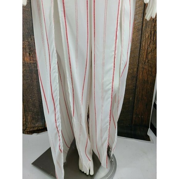 New Flynn Skye Joy Jumper Womens Small Spanish Stripe Red White Jumpsuit - Picture 6 of 12